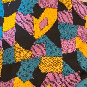 ! SALE ! Vinftage Cotton Knit Fabric ‘Sally Patch’ Disney